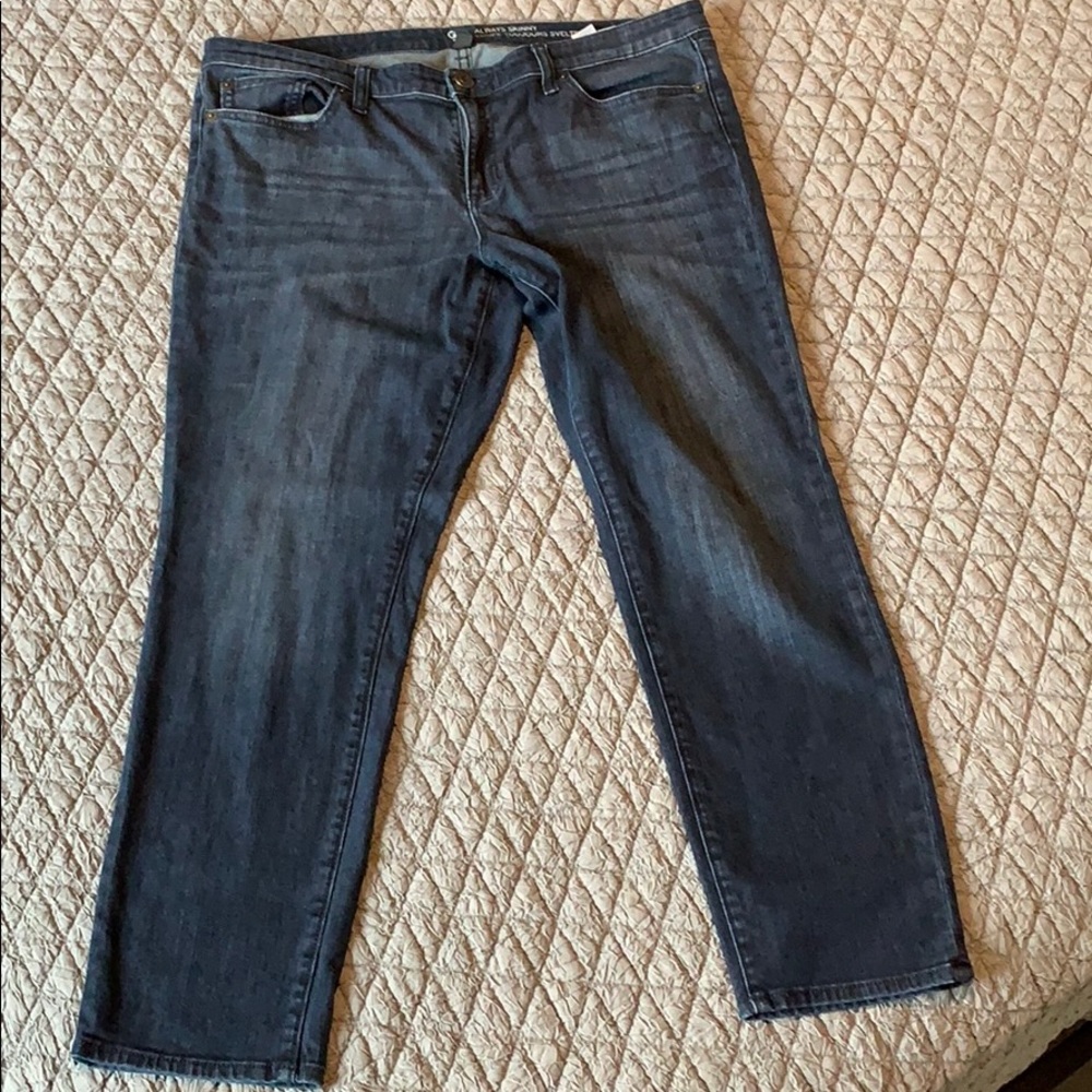 GAP Always Skinny, dark wash jeans